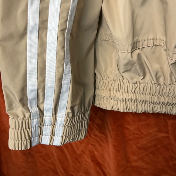 Adidas Stella McCartney Oversize Jayla Jacket Wind Breaker Pockets Beige… - Picture 12 of 16